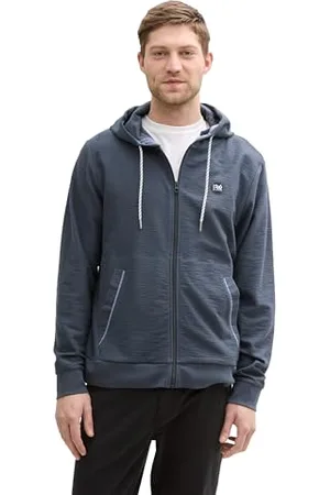 TOM TAILOR Męski T-shirt z długim rękawem, , M