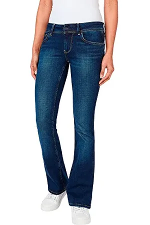 Pepe Jeans Damskie dżinsy New Pimlico, Niebieski (Denim-Vt8), 33W / 32L