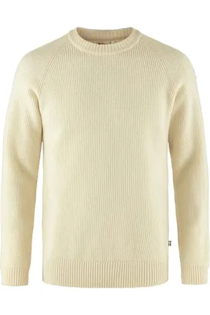 Fjällräven Męski sweter Övik Rib, kredowy biały, S, , S