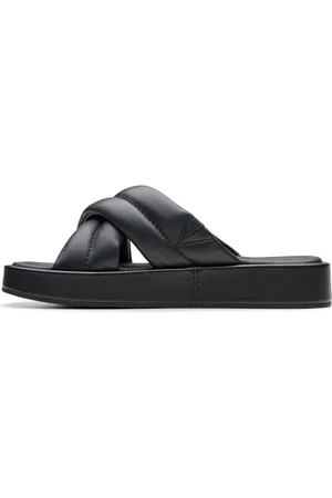 Clarks Premium Damskie sandały Alda Glide Slide, , 3,5 UK, , 36.5 EU