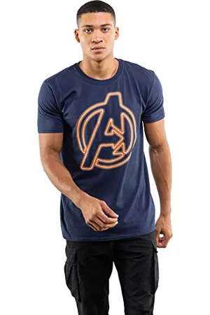 Marvel Męska koszulka z krótkim rękawem, , L