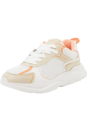 HUGO BOSS Damskie buty Leon_Runn_mepu, Open White, 40 EU, , 40 EU