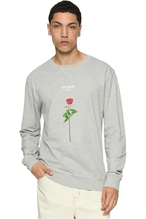 Mister Tee Męska bluza Lost Youth Rose Crewneck Grey S, , S