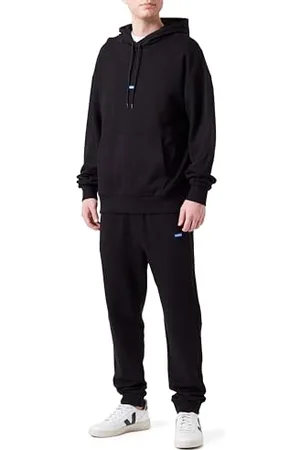 HUGO BOSS Męski dres treningowy_NalonsoNap Jersey, czarny 1, S, , S