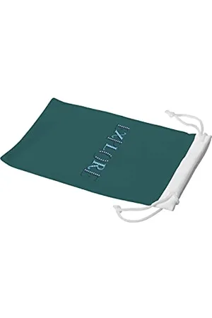 Bonamaison Etui na okulary z cyfrowym nadrukiem, etui na okulary przeciwsłoneczne, 100% bawełna, miękkie i smukłe, ochronne etui na okulary z zamknięciem na sznurek, 1 sztuka, 11 x 19 cm
