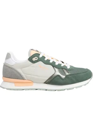 Pepe Jeans Damskie buty sportowe BRIT CAMP W, zielone (CASTING GREEN), 38 EU, , 6 UK