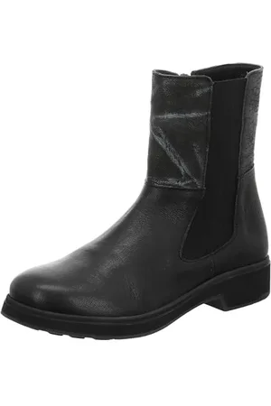 Think! COGITA damskie buty Chelsea, czarne/kombi 0000, 37 EU, , 37 EU