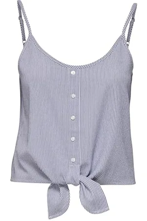 ONLY Onllecey Sl Knot Singlet Noos WVN, , S