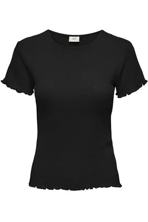 JDY Salsa Life S/S O Neck Top JRS Dia, , XXL