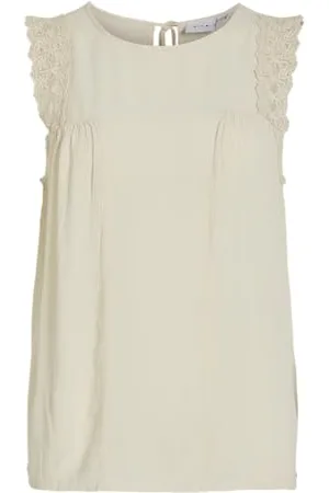 VILA Vipernillu O-Neck Top, , 36