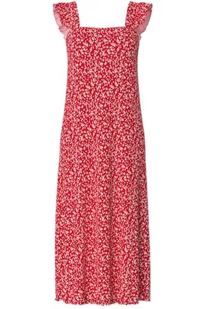 Pieces® Pcflora Strap Flounce Dress Bc, , S