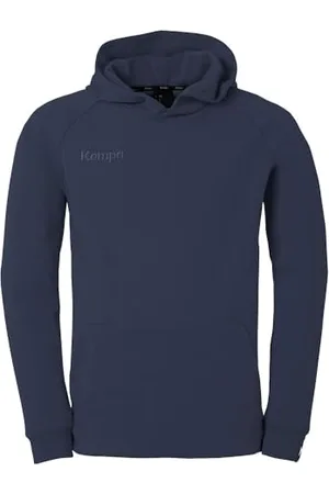 Kempa Stmnt Hoodie bluza z kapturem, granatowa, XXL męska, , XXL