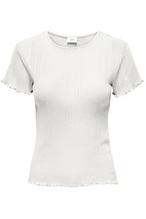 JDY Salsa Life S/S O Neck Top JRS Dia, , XXL
