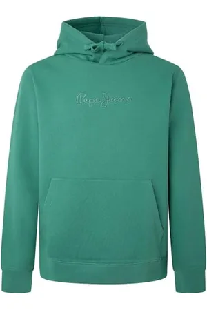 Pepe Jeans Męska bluza z kapturem Joe, zielona (zielona dżungla), S, , S