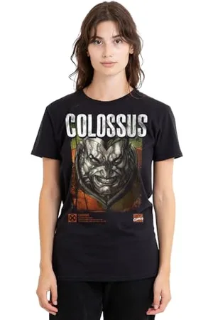 Marvel X-Men Colossus Info koszulka damska, czarna, S, , S