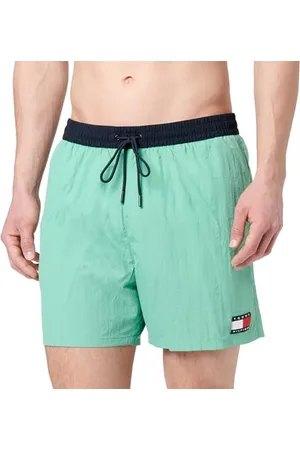 Tommy Hilfiger Męski średni sznurek do ściągania UM0UM03455, zielony, M, , M