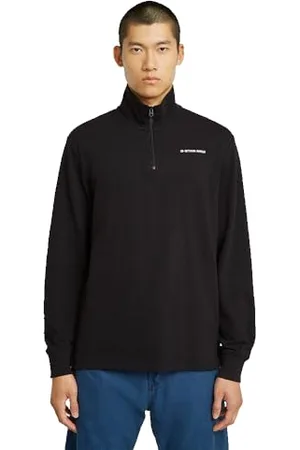 G-Star Koszulka męska Checquard Tweeter Half Zip, , L