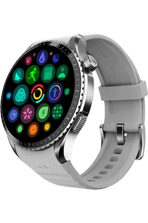 NOISE Origin Smart Watch najpłynniejszy interfejs użytkownika (nowy interfejs użytkownika Nebula) i procesor EN 1, wyświetlacz ApexVision AMOLED 3.7 cm, konstrukcja ze stali nierdzewnej, monitor