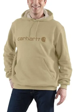 Carhartt Średnio ciężka bluza z grafiką logo i luźnym dopasowaniem, , L