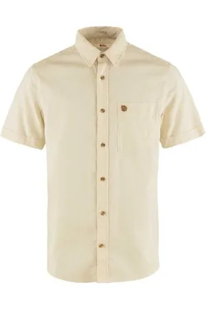 Fjällräven Fjallraven 87039-113 Övik Travel Shirt SS M Shirt męska Chalk White rozmiar XL, , XL