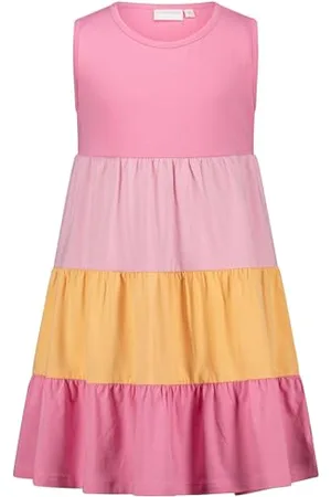 Salt & Pepper BY KIDS PARK Girls Jersey Dress Colour Bloc Sukienka do zabawy, , 116 dziewczynek, , 116