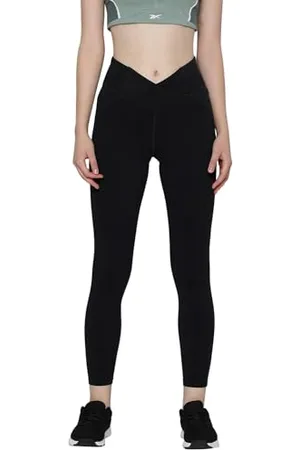 Reebok Damskie legginsy z wysokim stanem, czarne, XXS, , XXS