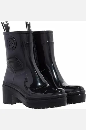 Michael Kors Karis Rainboot, Buty damskie, Black, 43.5 EU, , 43.5 EU