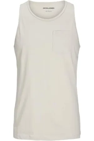 JACK & JONES Jjjake Tampa Pocket Slub Tank top, , M