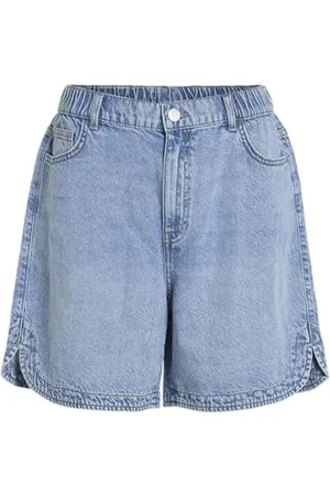 VILA Vikiki Hw Denim Shorts LBD, , 44