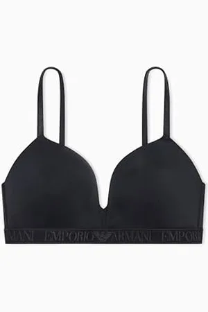 Emporio Armani Damski biustonosz usztywniany trójkątny, , XL
