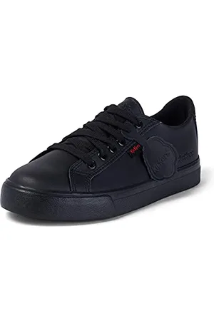 Kickers Unisex dla dzieci Tovni Lacer, czarny - - 18 EU