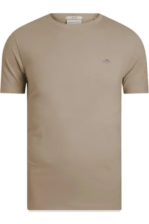 GANT SLIM PIQUE SS T-SHIRT, , 4XL