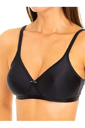 Playtex Satiny Microfiber Sujetador Sin Aros Biustonosz damski na fiszbinach, , 90D