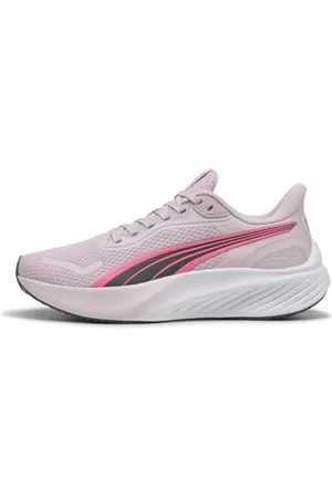 PUMA Unisex Pounce LITE buty do biegania szosowego, różowe fioletowo-słońce uderzone, 40 EU, , 42.5 EU