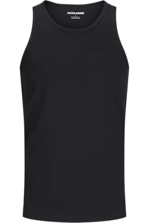 JACK & JONES Jjjake Tampa Pocket Slub Tank top, , L