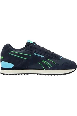Reebok Unisex Glide Ripple Clip Sneaker, Vector Navy/Digital Blue/SOLAR Lime, 41 EU, , 41 EU