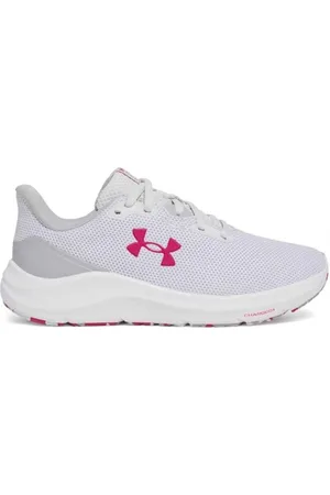 Under Armour UA W Charged Pursuit 4 - Distant Gray/Mod Gray/Shaded Fuksja - 4, , 4
