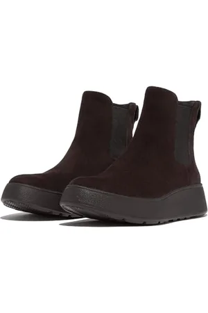 FitFlop Damskie buty F-Mode Suede Flatform Chelsea, , 40 EU