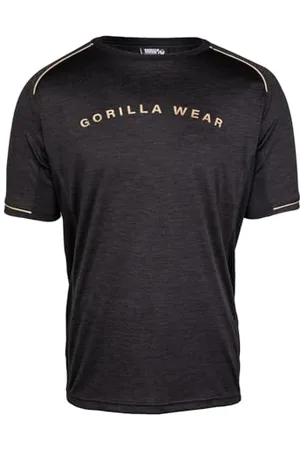 Gorilla Wear T-shirt Fremont - - kulturystyka sport na co dzień czas wolny z nadrukiem logo, lekki i wygodny dla optymalnego ruchu z poliestru