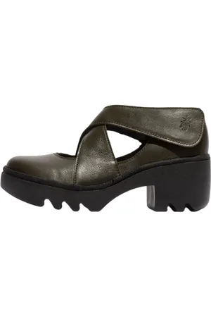 Fly London Damskie TOGO533FLY Mary Jane Flat, Military, 7 UK, , 40 EU