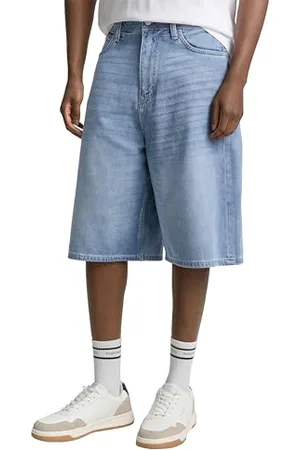TOM TAILOR Męskie spodenki jeansowe bermudy, , XS