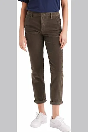 Dockers Damskie weekendowe chinosy slim fit, wysokie na co dzień, , 29W