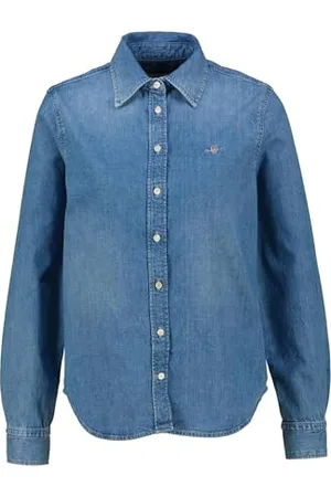 GANT REG DENIM SHIRT, , 42