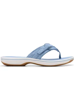 Clarks Premium Damskie klapki Brinkley Sea Flip-Flop, , 6 UK, , 39 EU