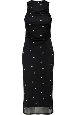 ONLY Onlparis S/L Midi AOP Dress Box JRS, , S