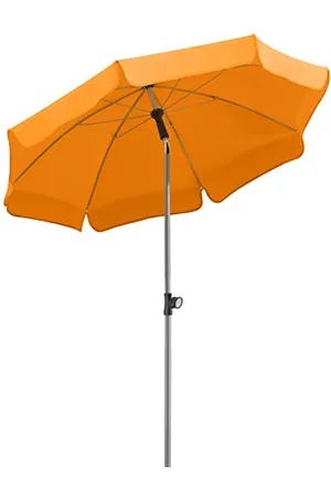 SCHNEIDER 715-75 parasol Locarno około 150 cm Ø, 8-częściowy, okrągły, mandaryński, 150 x 150 x 220 cm