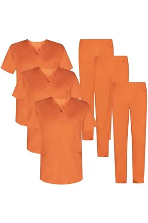 MISEMIYA Pakiet * 3 szt. - Uniform sanitarny Unisex Medyczne mundury sanitarne zestawy sanitarne 3-817-8312, , 3XL