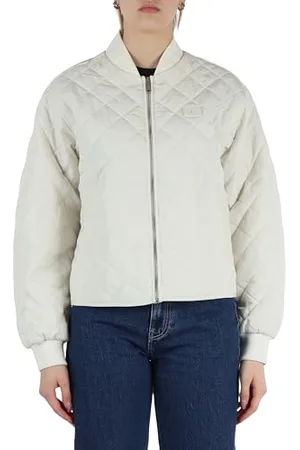Calvin Klein Jeans Damska kurtka pikowana LW J20J224701 Inne kurtki, biała (kość słoniowa), XS, , XS