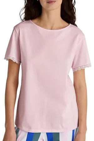 Calida Favourites Coast Shirt krótki rękaw frappe różowo-różowy, rozmiar 36-38, , 36-38