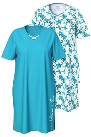 Ulla Popken 2 szt. 2 sztuki Bigshirts, Starfish, , 50-52 kobiet, , 50-52